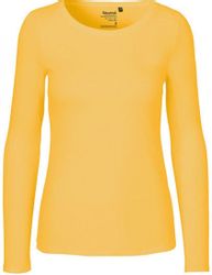Neutral Langarmshirt Damen Long Sleeve T-Shirt günstig online kaufen