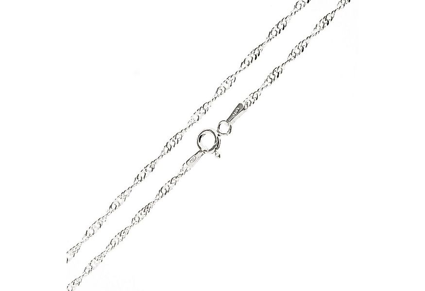 Bella Carina Silberkette Silberkette Singapur 1,7 mm Breite 925 Sterling Si günstig online kaufen