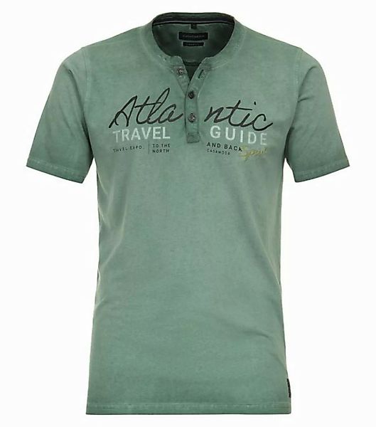 CASAMODA T-Shirt Henley, 374 tUErkis günstig online kaufen