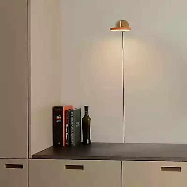 Umage Asteria Wandleuchte LED, orange - 25 cm - mit Stecker günstig online kaufen