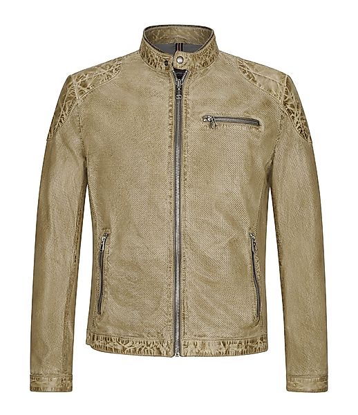 Milestone Lederjacke MSElvio aus gewaschenem Lamm günstig online kaufen