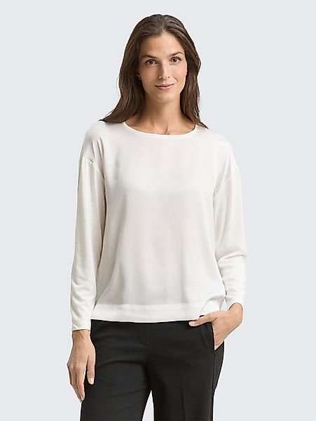 TOM TAILOR Langarmshirt Loose Fit Langarmshirt günstig online kaufen