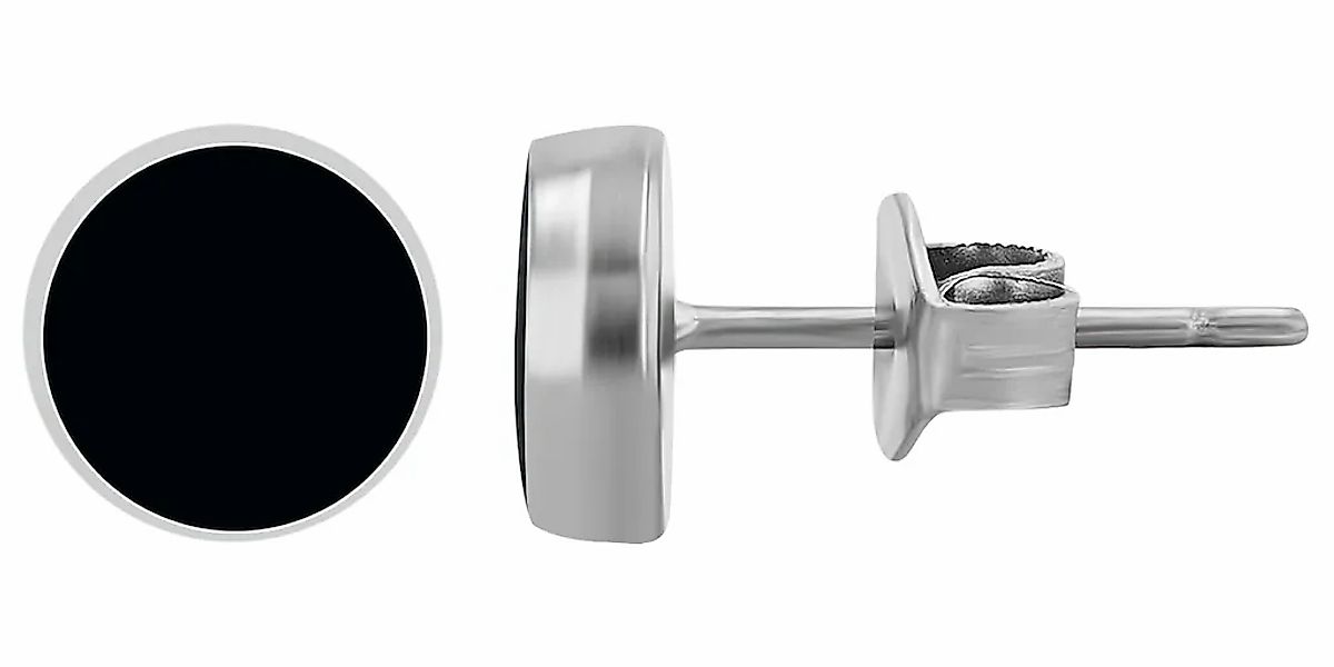 Adelia´s Paar Ohrhänger "Unisex Ohrringe – Ohrstecker aus Titan mit Strass günstig online kaufen