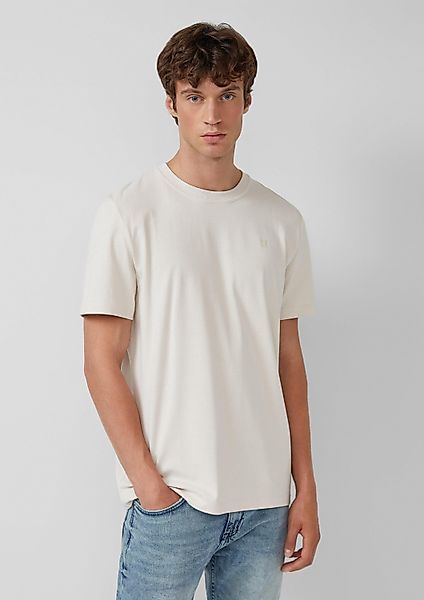 s.Oliver Kurzarmshirt T-Shirt Heavy Jersey T-Shirt günstig online kaufen