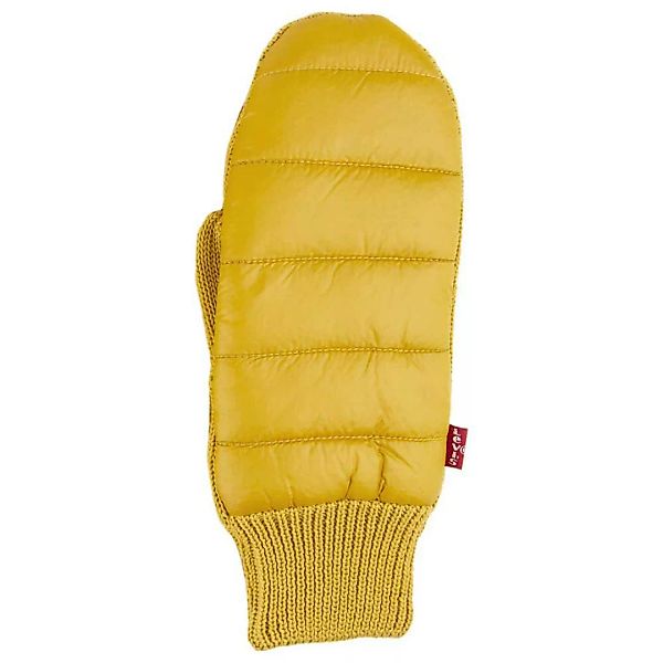 Levi´s Footwear Puffer Fäustlinge L Regular Yellow günstig online kaufen