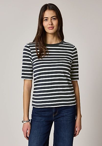 STREET ONE T-Shirt aus reiner Baumwolle günstig online kaufen