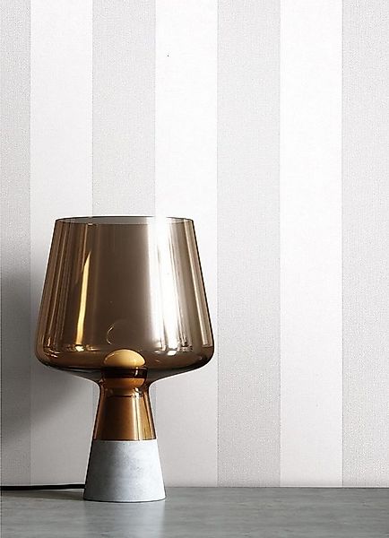 Newroom Vliestapete, Grau Tapete Landhaus Streifen - Streifentapete Weiß Mo günstig online kaufen