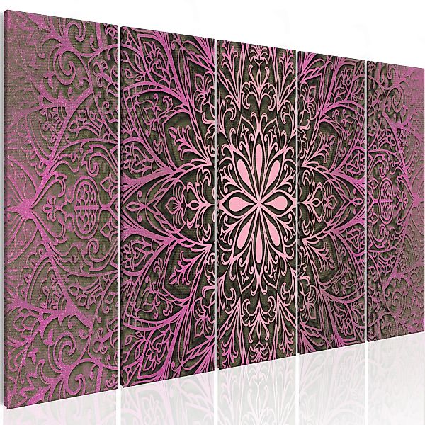 Wandbild - Pink Mandala günstig online kaufen