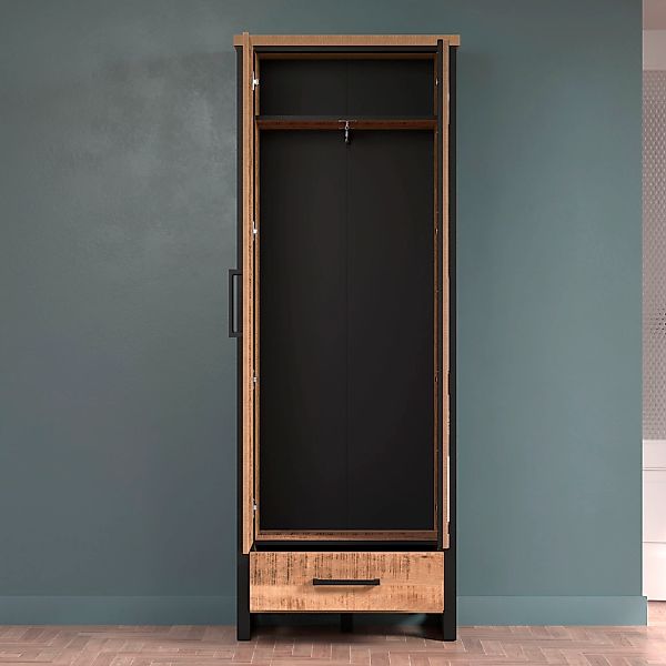 Home affaire Garderobenschrank "Elda", (1 St.), Schrank mit ausziehbarer Kl günstig online kaufen