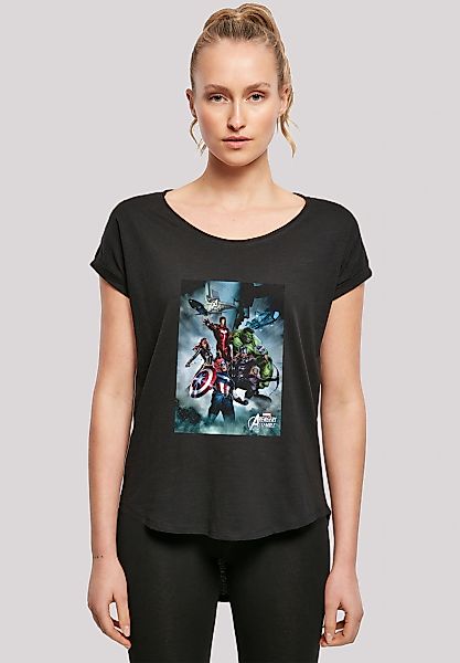F4NT4STIC T-Shirt "Marvel Avengers Assemble Team Montage", Print günstig online kaufen
