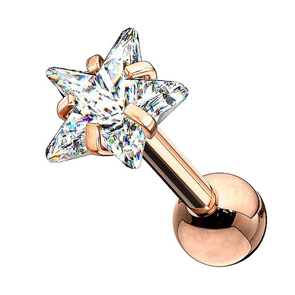 Taffstyle Piercing-Set Tragus Chirurgenstahl mit Stern günstig online kaufen