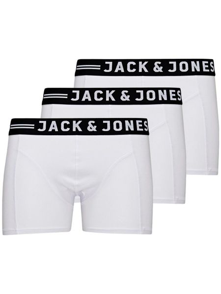 Jack & Jones 3-er Set Trunks Grau, Schwarz & Weiss günstig online kaufen