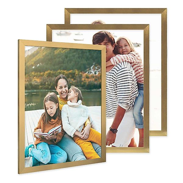 PHOTOLINI Bilderrahmen 3er Set breite Rahmen, günstig online kaufen