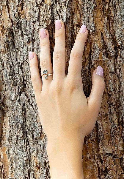 mantraroma Silberring (Ring mit Schmuckbeutel), Damenring günstig online kaufen