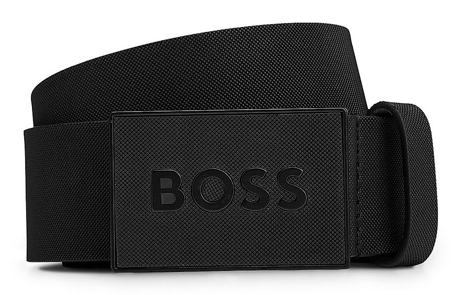 BOSS Ledergürtel Boss Icon-S1 Sz40 Belt aus echtem Rindsleder günstig online kaufen