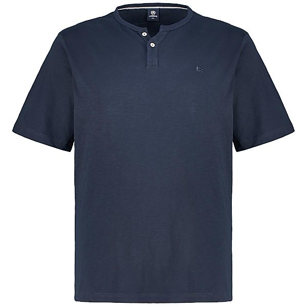 Lerros T-Shirt mit Serafinokragen Farbe blau Größe: 3XL günstig online kaufen