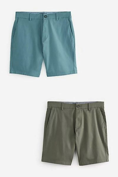 Next Chinoshorts Stretch-Chinoshorts im Slim Fit (2-tlg) günstig online kaufen