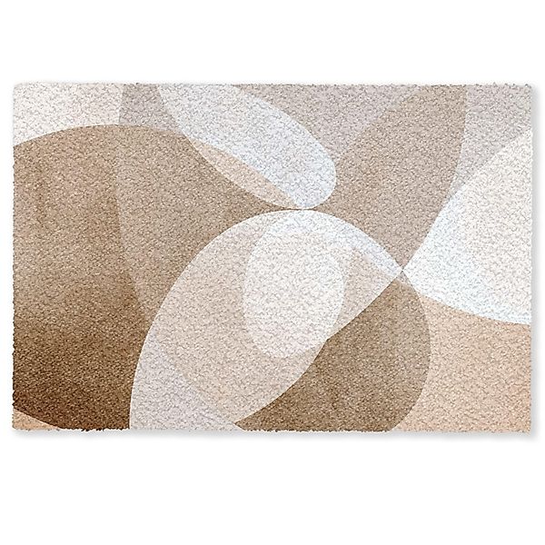 MuchoWow Fußmatte Ovale Formen - Transparent günstig online kaufen