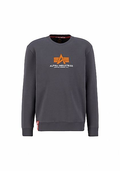 Alpha Industries Sweater "Basic Sweatshirt Rubber ML" günstig online kaufen