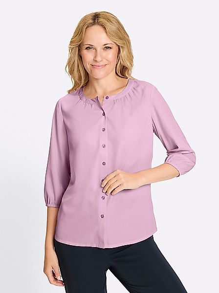 Sieh an! Klassische Bluse 3/4-Arm-Bluse 3/4-Arm günstig online kaufen