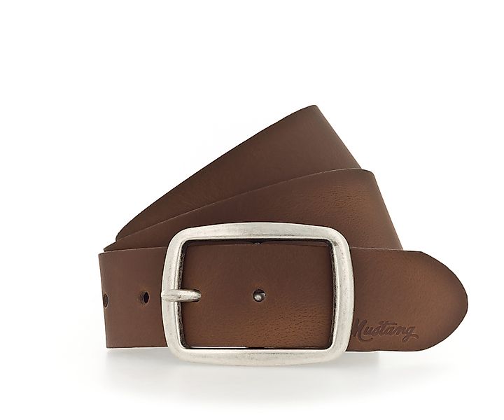 MUSTANG Ledergürtel Pull-Up-Leder mit Vintagecharakter, 4 günstig online kaufen