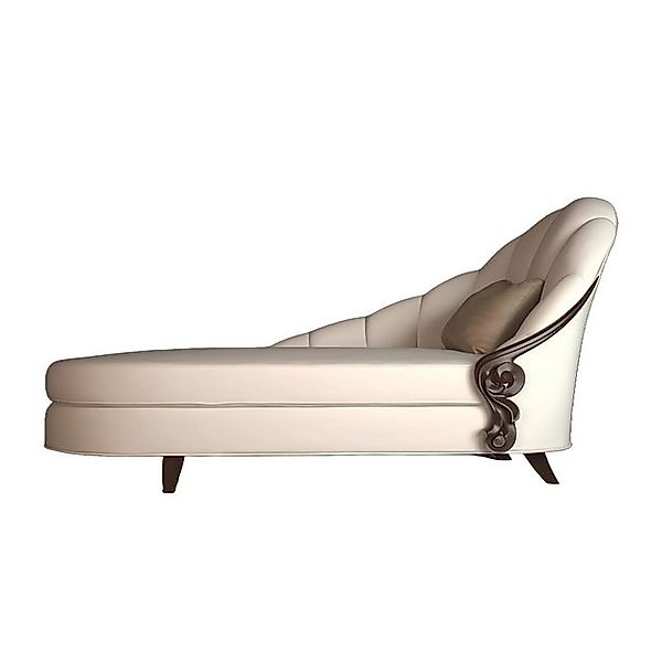 Xlmoebel Chaiselongue Elegante Liegelounge aus Holz - Italienisches Möbelst günstig online kaufen