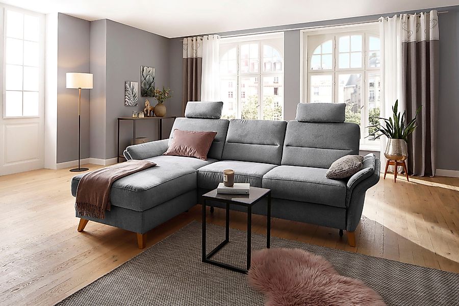 Home affaire Ecksofa Westerland L-Form, Federkern-Polsterung, günstig online kaufen