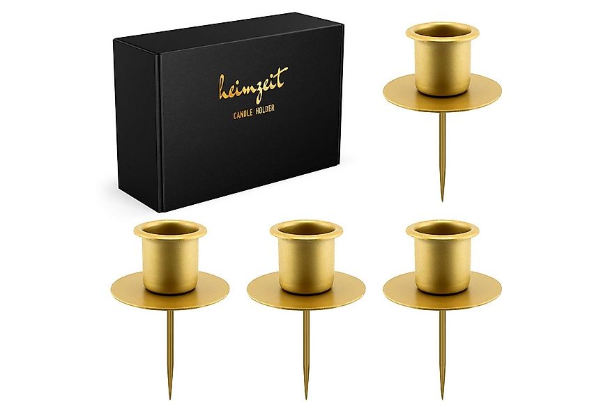 heimzeit Tischkerzenhalter Kerzenhalter für Stabkerzen Ø 22 mm zum Stecken günstig online kaufen