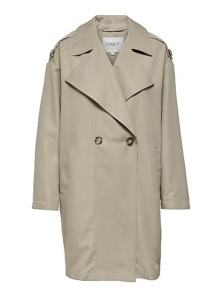 ONLY Leichter Mantel Damen Beige günstig online kaufen