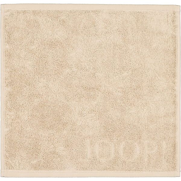 JOOP Uni Cornflower 1670 - Farbe: sand - 375 - Seiflappen 30x30 cm günstig online kaufen