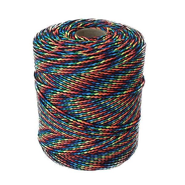 maDDma 100m Polyester-Schnur Kordel 4mm, mehrfarbig, günstig online kaufen