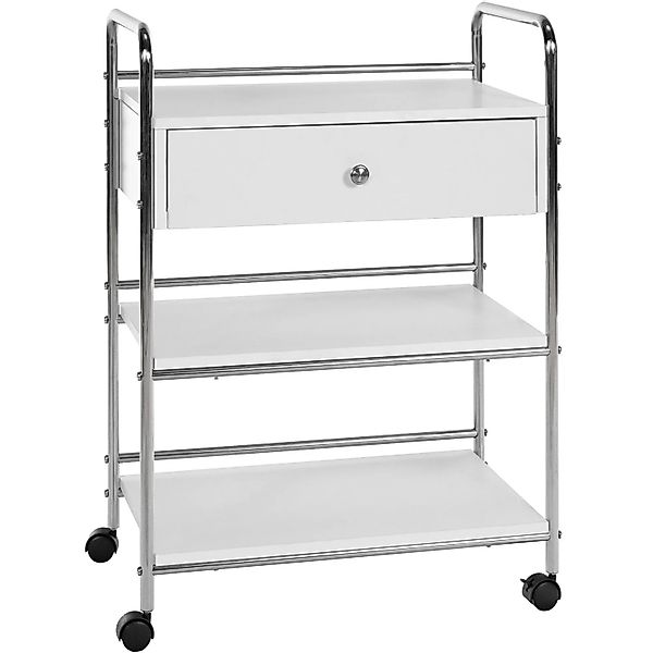 DELUKE Rollwagen Beistellwagen Mit Rollen KLIA Schublade & Ablagen,Metall G günstig online kaufen