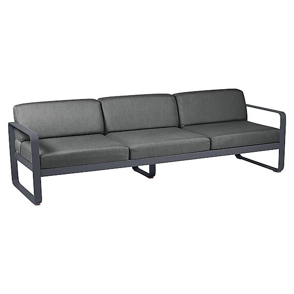 Bellevie 3-Sitzer Lounge-Sofa 47 Anthrazit A3 Graphitgrau günstig online kaufen