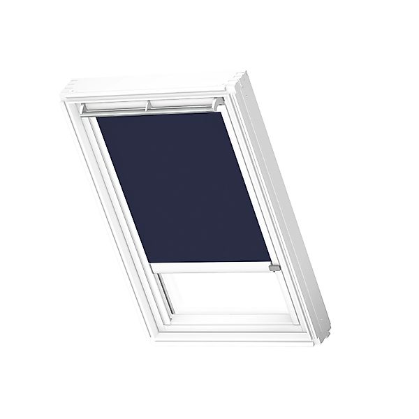 Velux Verdunkelungsrollo DSL C02 1100KWL mit Schiene Blau-Weiß günstig online kaufen