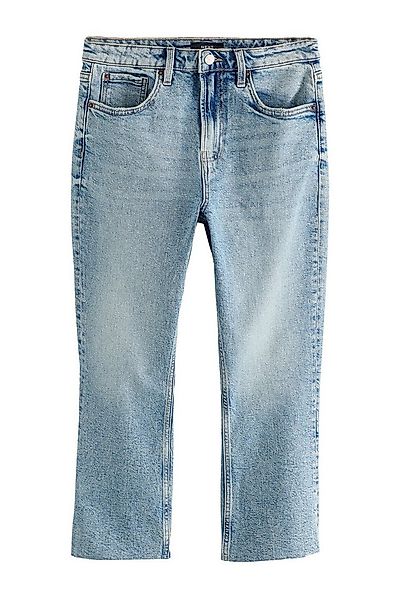 Next Caprijeans Verkürzte Comfort Stretch Schlagjeans, Kurzgröße (1-tlg) günstig online kaufen