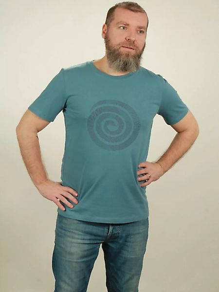 T-shirt Herren - Snake - Light Blue günstig online kaufen