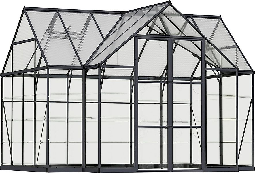 Palram - Canopia Gewächshaus Victory Orangerie, BxTxH: 305 x 365 x 269 cm, günstig online kaufen