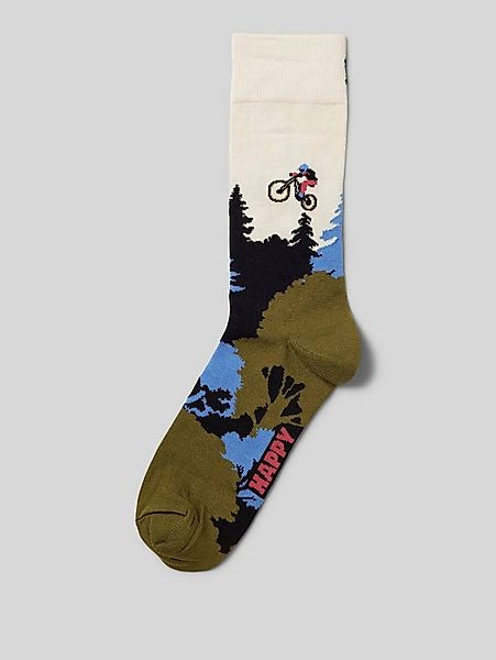 Happy Socks Freizeitsocken Mountain Bike Socken günstig online kaufen