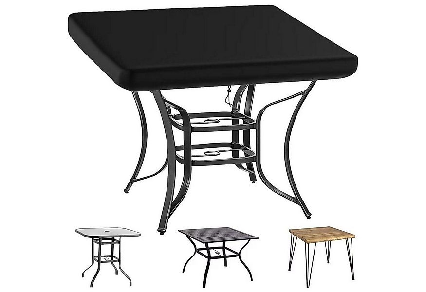 LuxusKollektion Gartenmöbel-Schutzhülle Tischplattenhülle Schutzhülle wasse günstig online kaufen