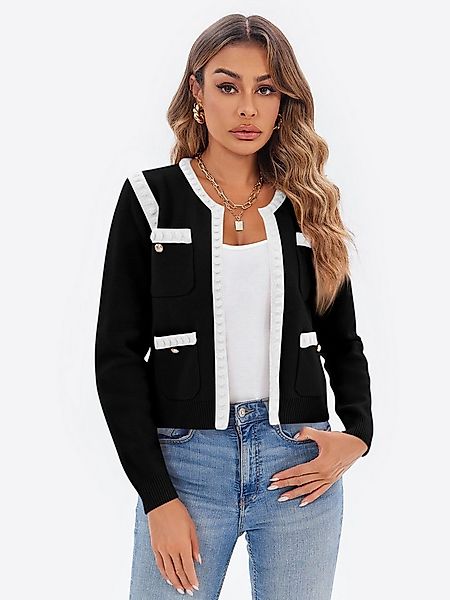 Imily Bela Cardigan Lässige Damen Strick Kurzjacke (Packung, 1-tlg., 1per-P günstig online kaufen