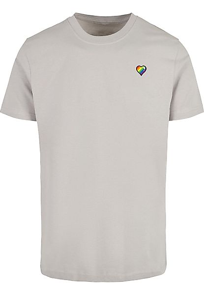 MisterTee T-Shirt MisterTee Glossy Heart Pride günstig online kaufen