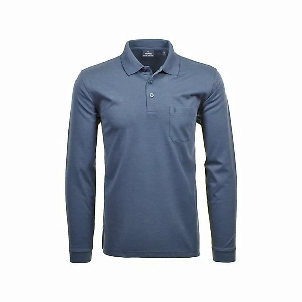 RAGMAN Langarmshirt blau regular (1-tlg) günstig online kaufen