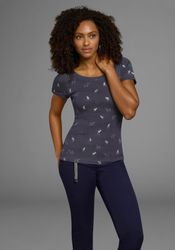 KangaROOS T-Shirt kurzärmelig, sehr figurbetont und hüftbedeckend günstig online kaufen