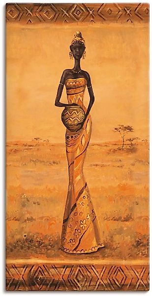 Artland Wandbild »Afrikanische Eleganz III«, Frau, (1 St.) günstig online kaufen