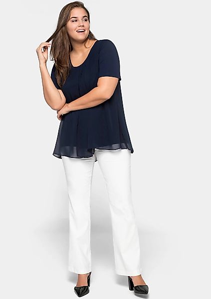 Sheego Blusenshirt "Blusenshirt", (1 tlg.) günstig online kaufen