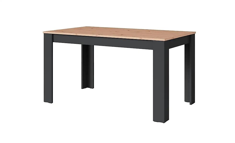 byLIVING Esstisch Nori, Küchentisch in Eicheoptik, Gestell wahlweise anthra günstig online kaufen