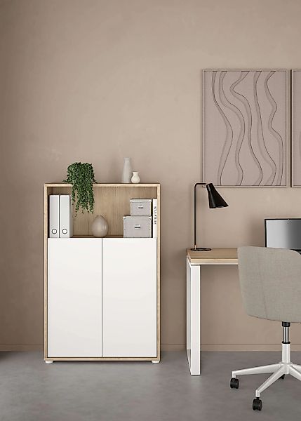 INOSIGN Kommode "Sign Sideboard mit Ablageregal für Akten, Bücher", mit 2 T günstig online kaufen