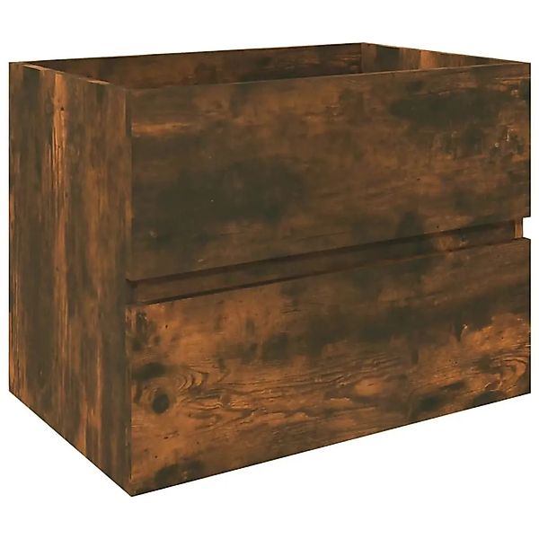 vidaXL Waschbeckenschrank Räuchereiche 60x38,5x45 cm Holzwerkstoff 815648 günstig online kaufen