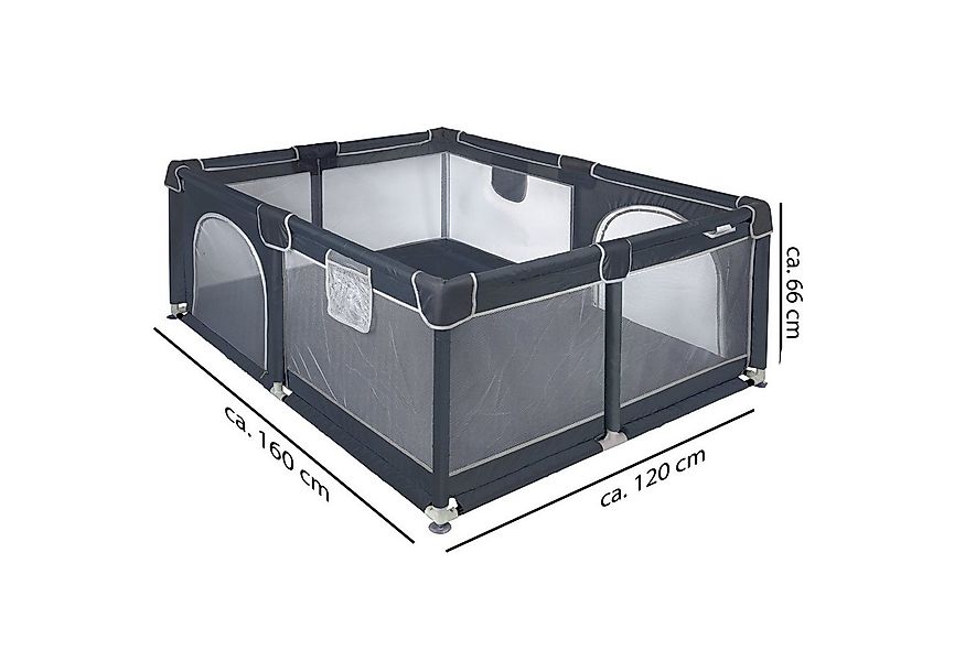 ONVAYA Laufgitter, Laufstall für Babys, Schutzgitter für Kinder, Babyzaun günstig online kaufen