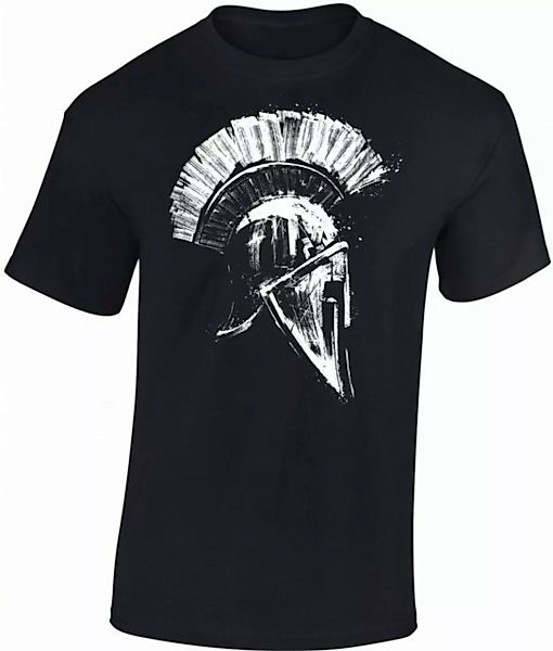 Baddery Print-Shirt Sparta T-Shirt : Spartaner - Gym Sport Fitness, hochwer günstig online kaufen